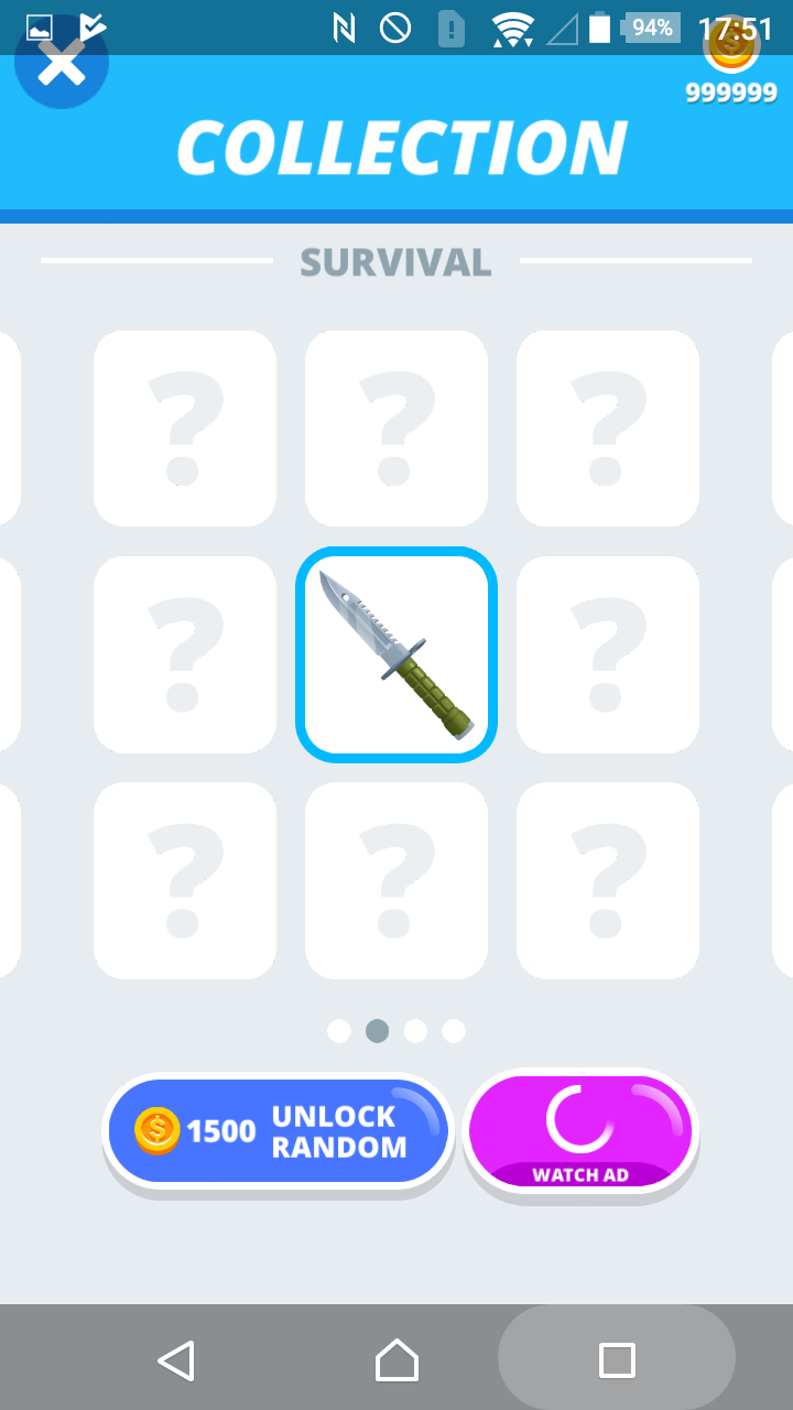 Perfect Slices showing the new amount of coins in-game